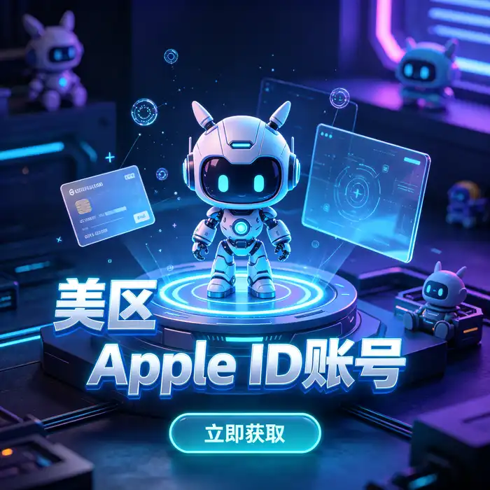美区账号地区Apple ID注册登录与切换教程中的注册准备，展示笔记本电脑和学习笔记